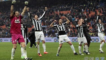  意甲争冠关键战，尤文图斯绝杀国米