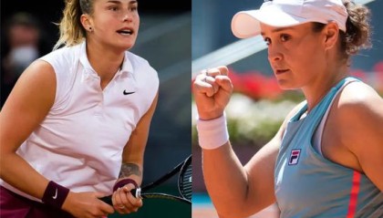  萨巴伦卡强势捧起澳网冠军奖杯