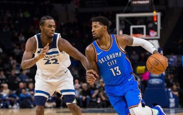  森林狼全队六人上双，集体篮球击败雷霆队